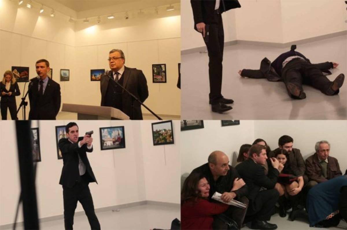 ¡Impactante video! Así mataron a embajador de Rusia en Turquía