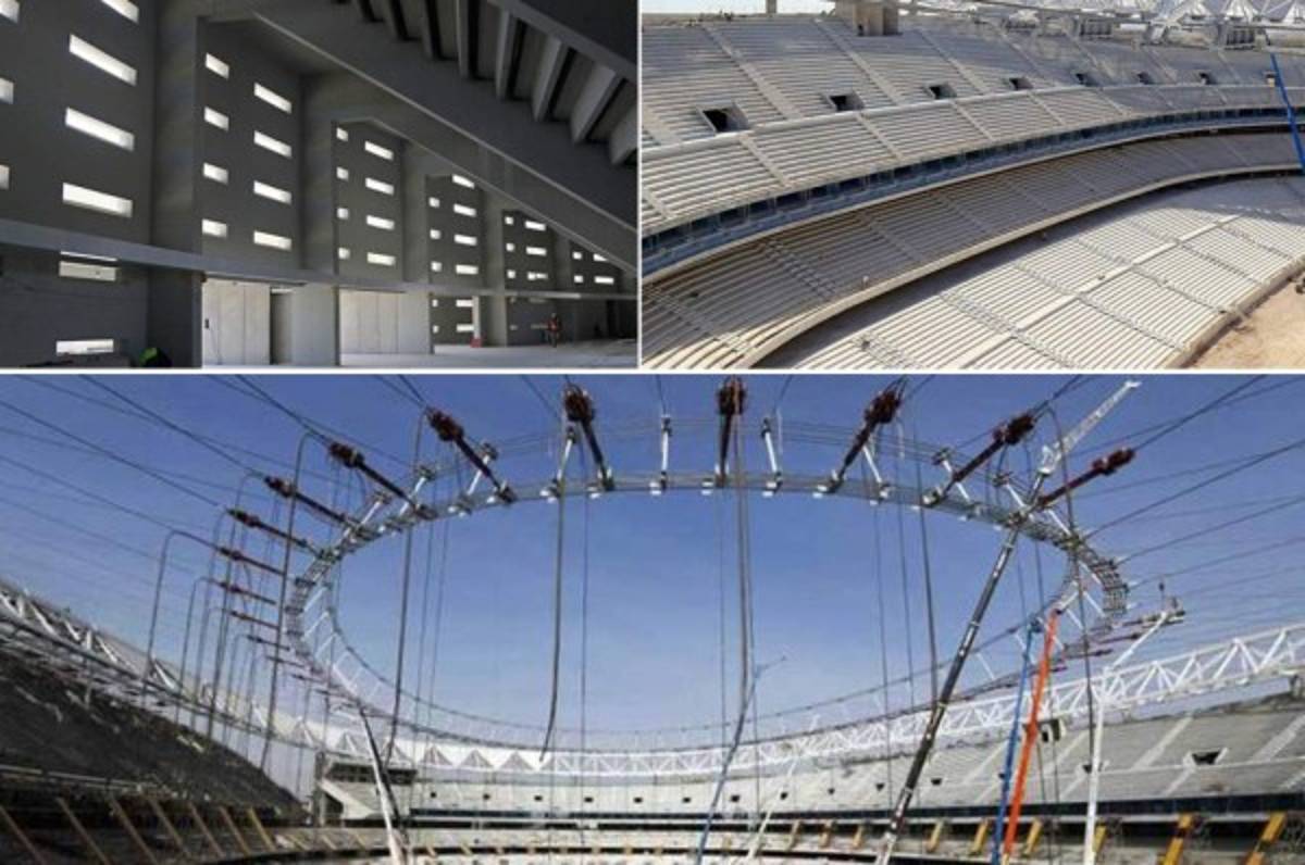 ¡BELLEZA! Así marcha la construcción del nuevo estadio del Atlético de Madrid