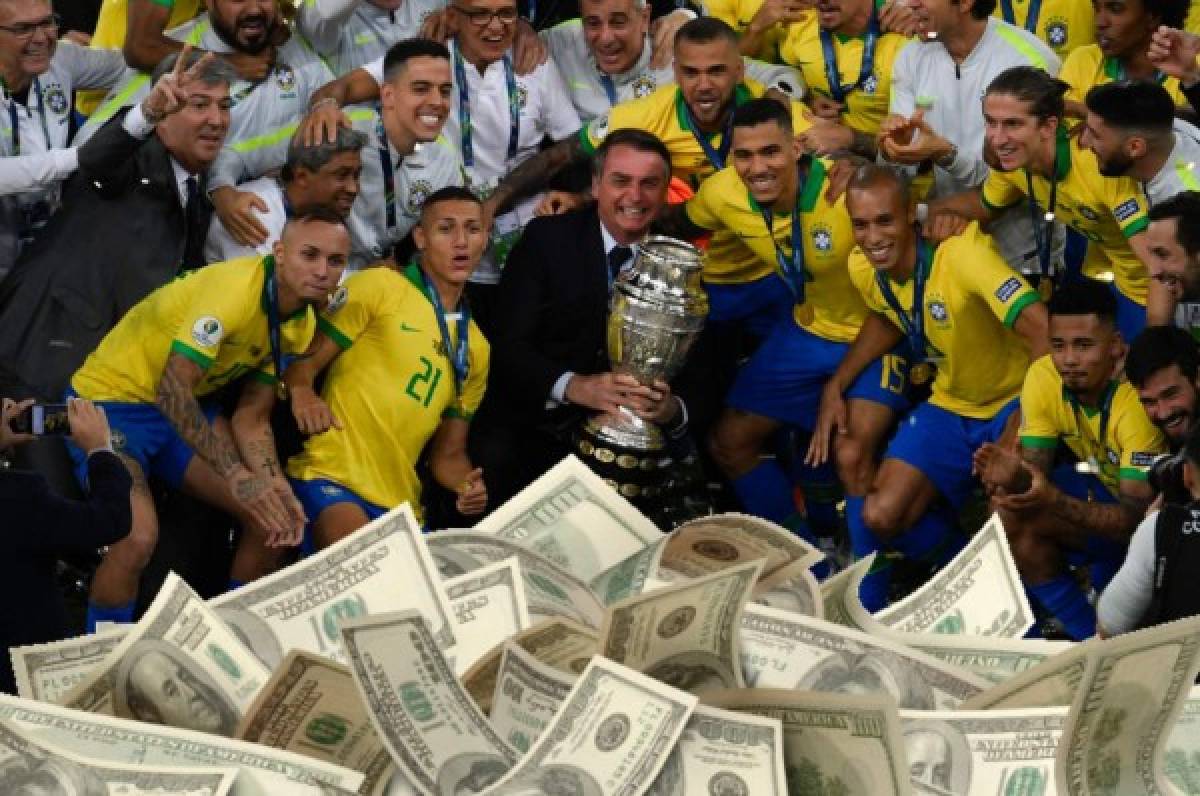 Los millones que ganó Brasil tras proclamerse campeón de la Copa América