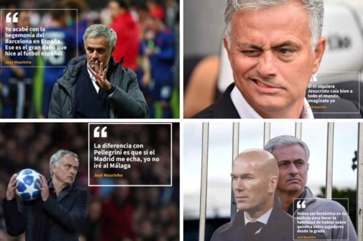 Las mejores frases y contradicciones de José Mourinho: 'Jamás entrenaría al Tottenham'