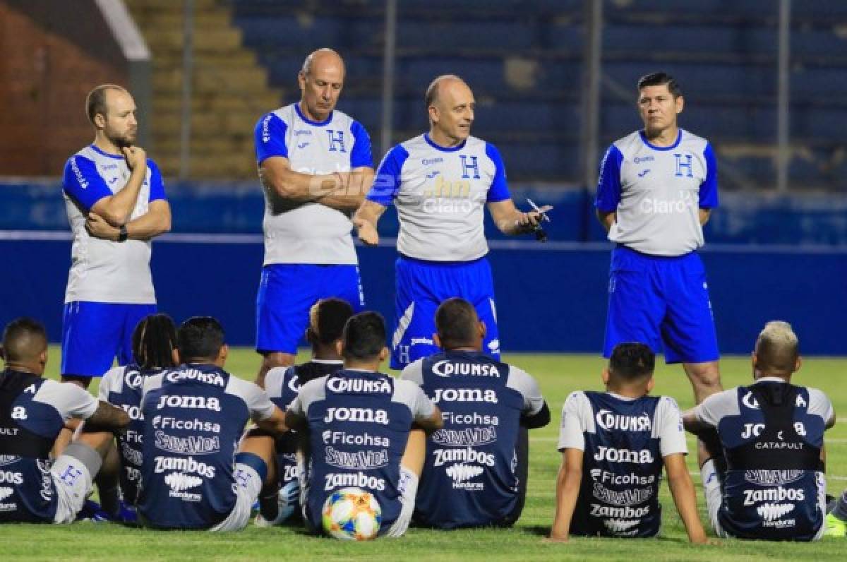 La Selección de Honduras inicia con 22 futbolistas su preparación para los amistosos