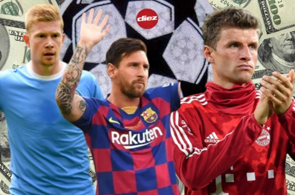 Selecto top: Los 10 futbolistas que más dinero ganaran en la Champions League 2019/20