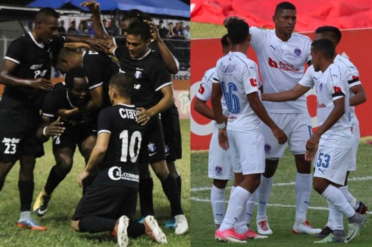 Honduras Progreso-Olimpia; liderato y descenso en juego