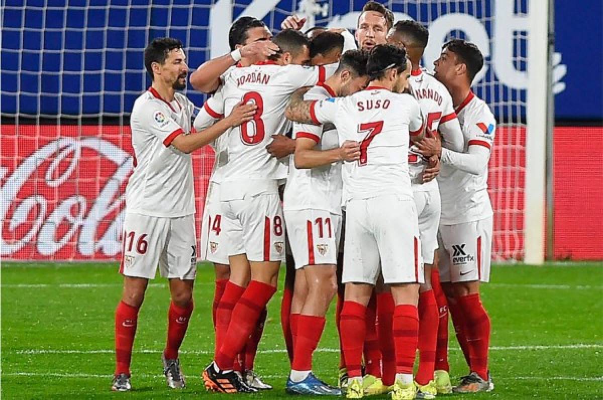 Sevilla se baja al Barcelona en la tabla de posiciones de España tras derrotar a Osasuna