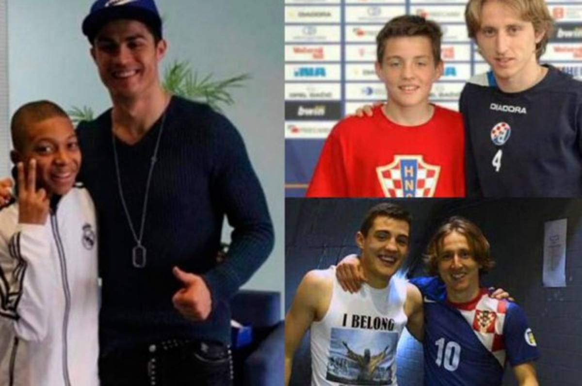 ¡Increíble! Se tomaron una foto con su ídolo y hoy son casi como ellos