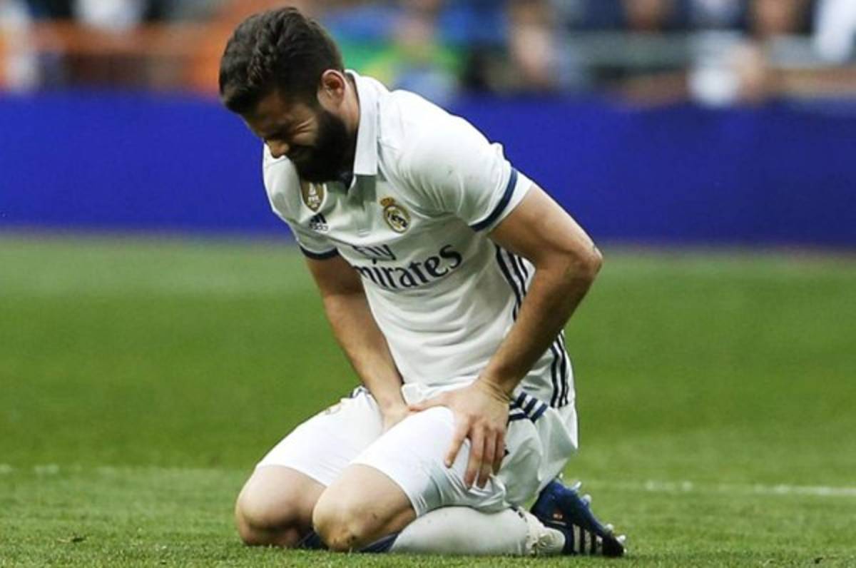 Nacho, defensor del Real Madrid será baja de dos a cuatro semanas