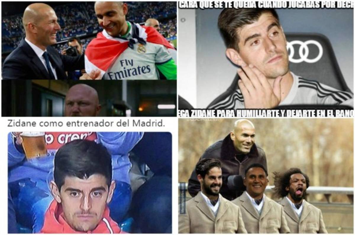 Keylor Navas, Zidane, Courtois y los memes del Real Madrid-Celta
