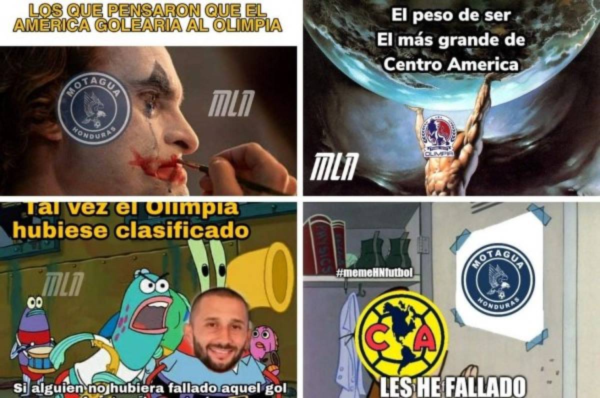 Los crueles memes que dejó la victoria del Olimpia ante el América en el estadio Azteca