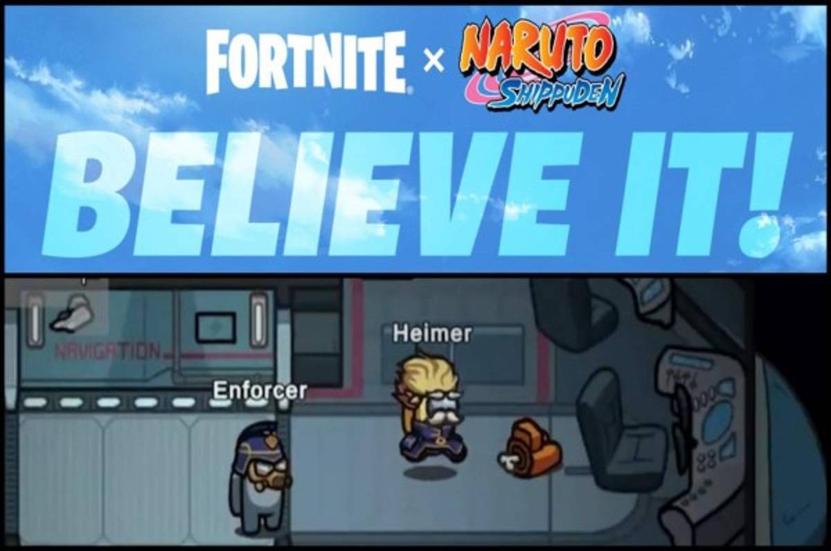 Día de anunciar crossovers: Naruto llegará a Fortnite, y League of Legends llegará a Among Us