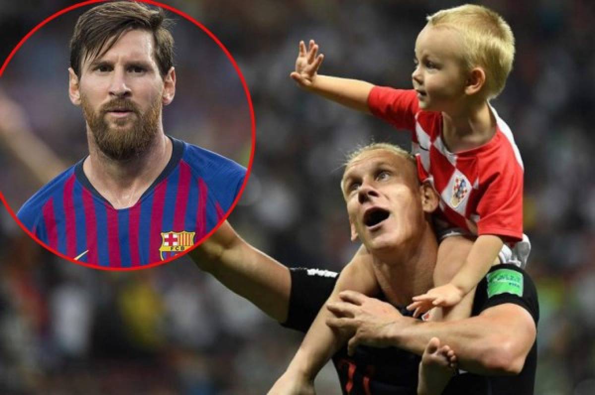 Vida revela el sorpresivo gesto de Messi con la selección croata en Rusia 2018