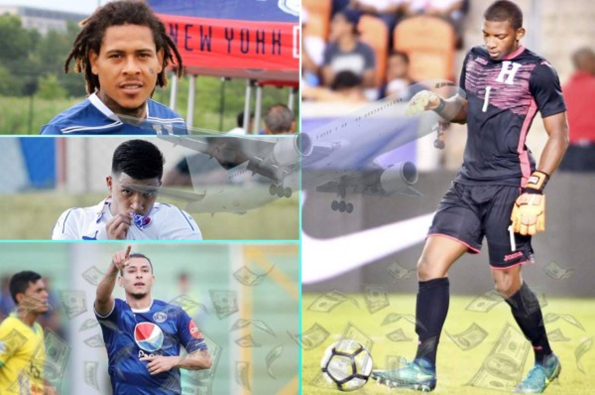 Estos son los jugadores hondureños que podrían salir al extranjero