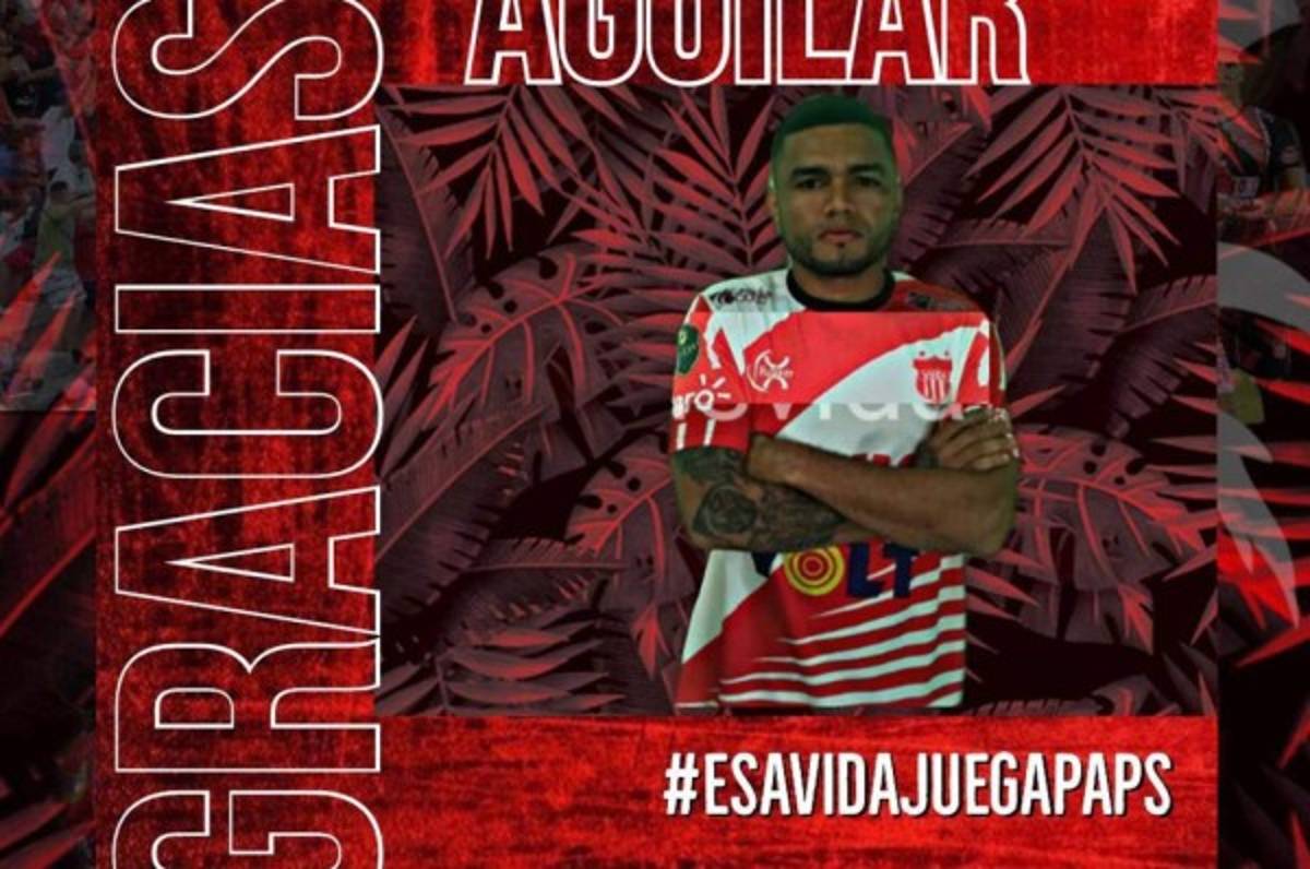 Vida confirma la baja del volante Alexander Aguilar en su primer día de pretemporada