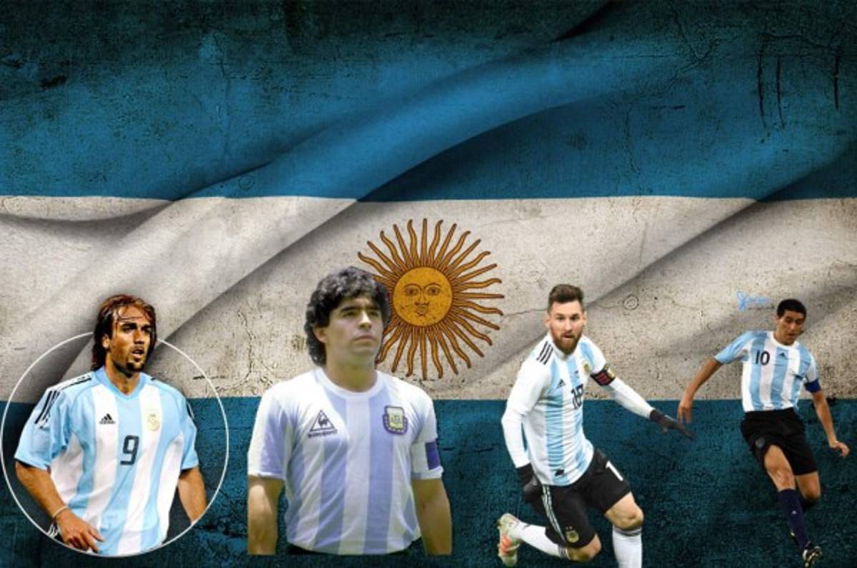 Todas las camisas que ha utilizado la selección de Argentina en la historia de los Mundiales