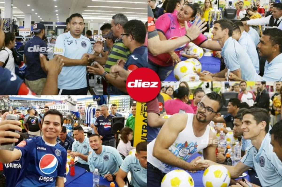 Dos chicas hermosas: Afición del Motagua acuerpa a su equipo previo al clásico ante Olimpia