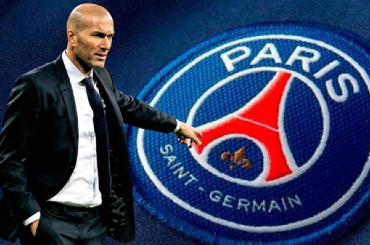 ¡BOMBAZO! El PSG se pone en contacto con Zinedine Zidane