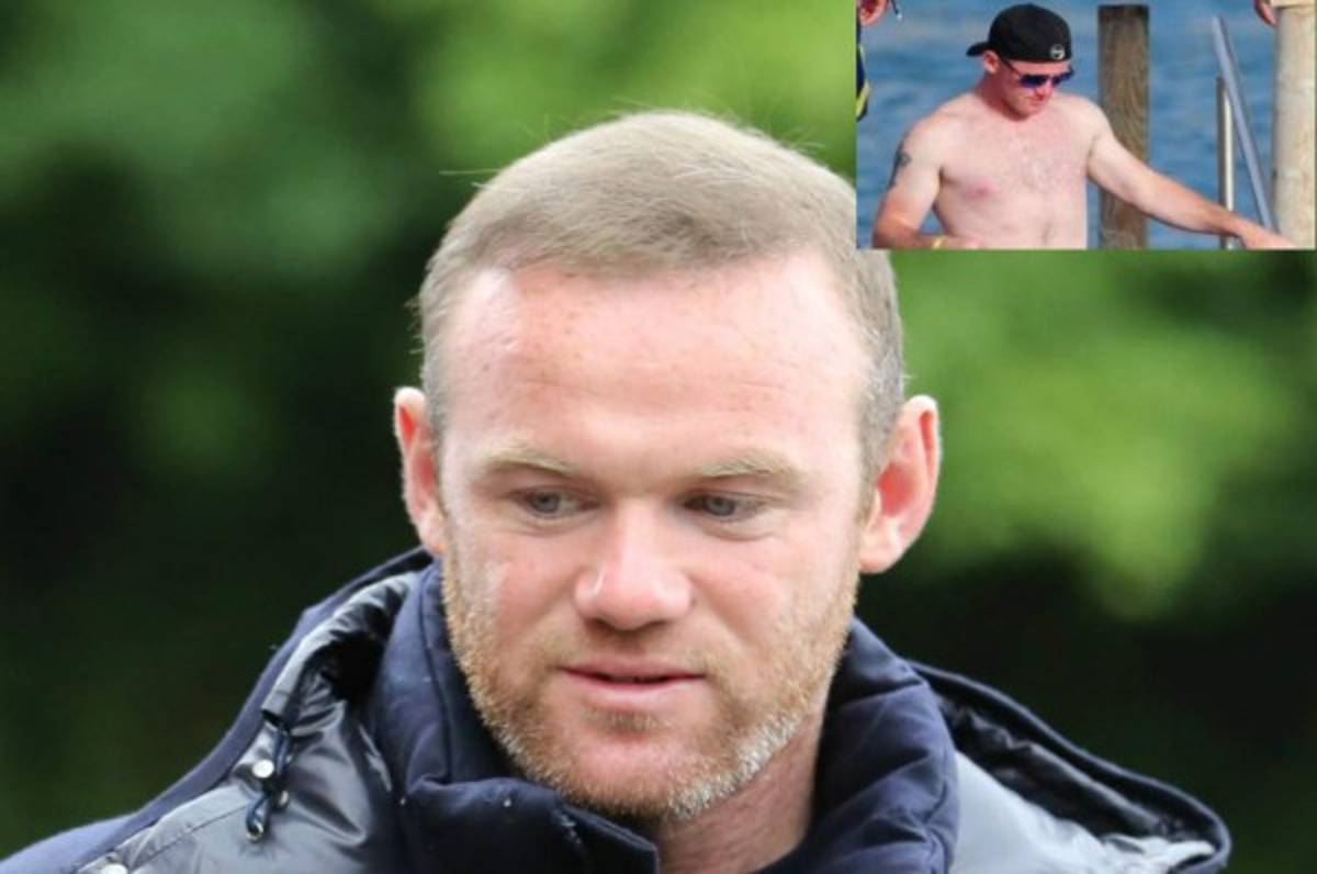 ¡Descuidado! Polémico estado físico de Wayne Rooney en sus vacaciones