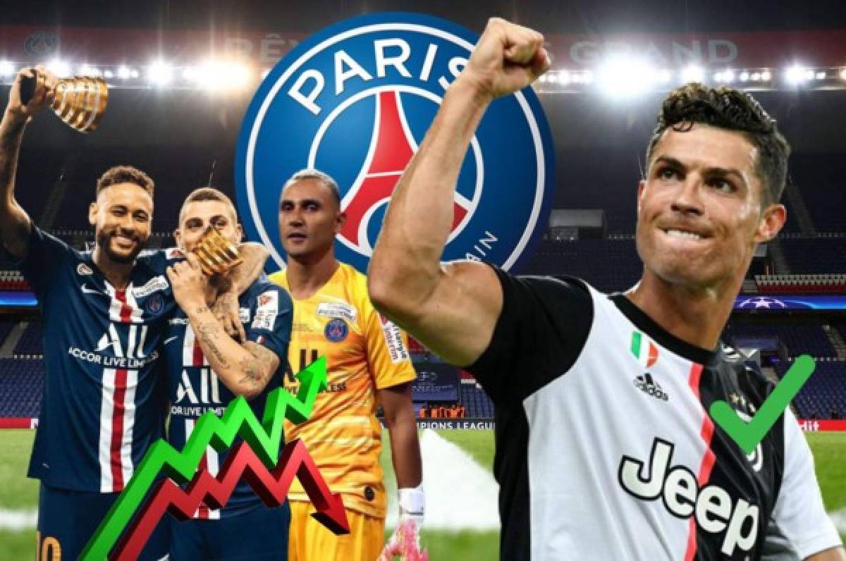 Así sería el brutal 11 del PSG con Cristiano Ronaldo: el tridente que pondría a temblar a toda Europa