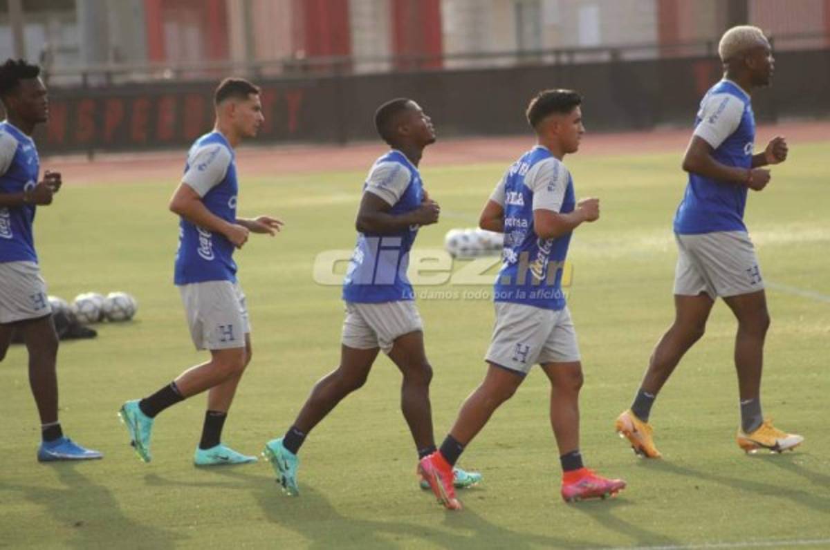 Ilusión y unidad: Honduras realiza su segundo entrenamiento en Houston previo a estrenarse en Copa Oro
