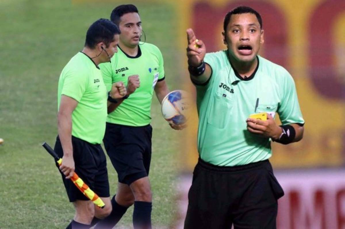 Saíd Martínez y Selvin Brown entre los árbitros hondureños que dirigirán en la Copa Oro 2021