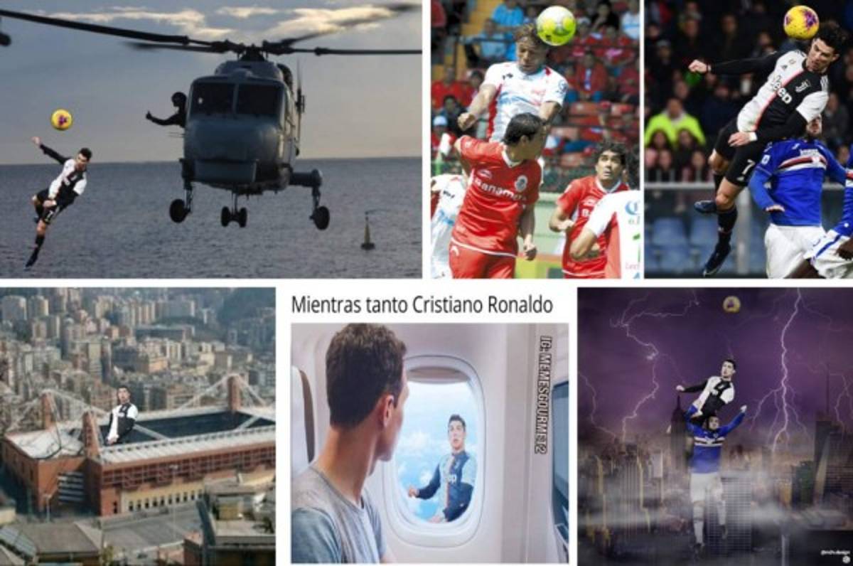 Michael Jordan y Carlos Pavón, protagonista de los memes tras el golazo de Cristiano Ronaldo