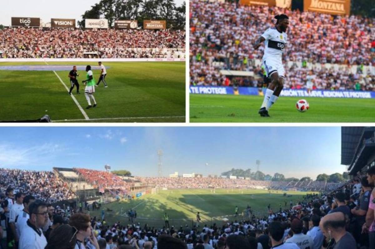 Locura total en Paraguay: Así fue el debut oficial de Adebayor con el Olimpia en un clásico