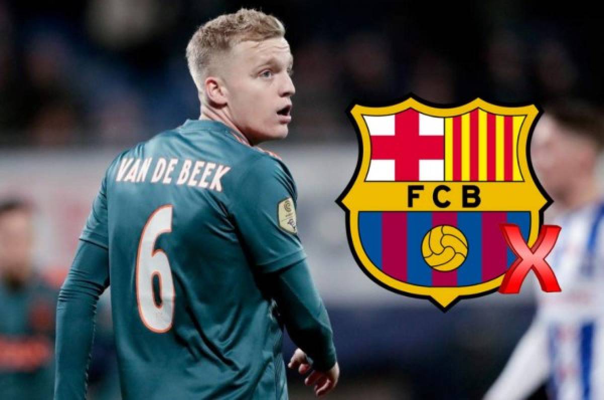 Otro golpe al Barcelona: Van de Beek comunica que fichará por gigante de la Premier League