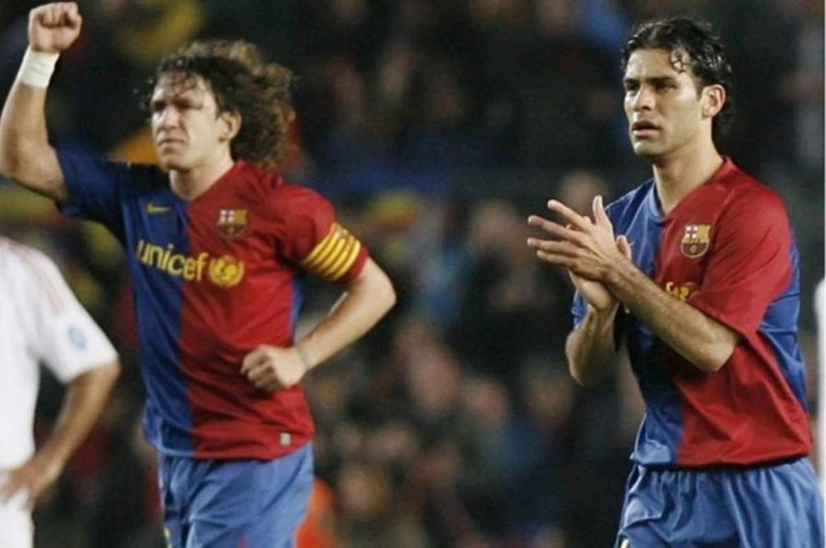 ¡Crack! Carles Puyol se rinde ante Rafael Márquez por su récord en mundiales