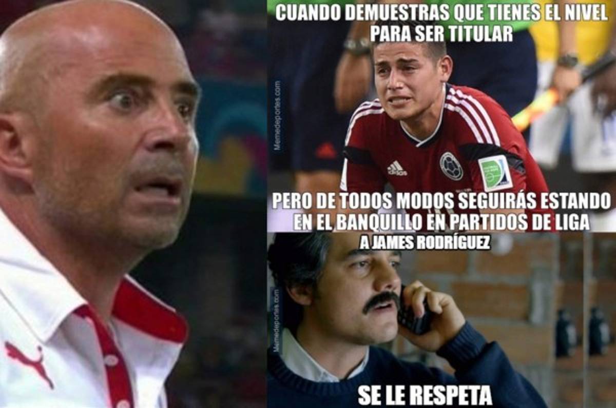 MEMES: James anota doblete y ni aún así lo perdonaron en las redes  