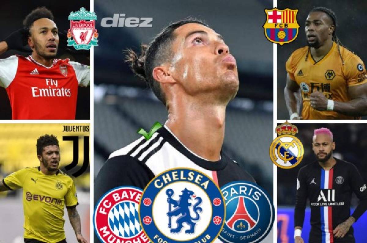 Mercado de fichajes: Ofertón por Cristiano Ronaldo, sorpresivas bajas en PSG y el bombazo del Liverpool  