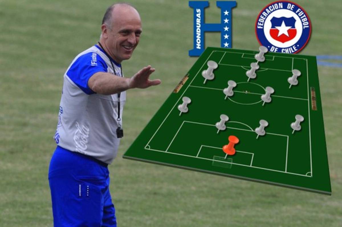 Confirmado: El 11 de Honduras para el encuentro ante Chile en el Estadio Olímpico