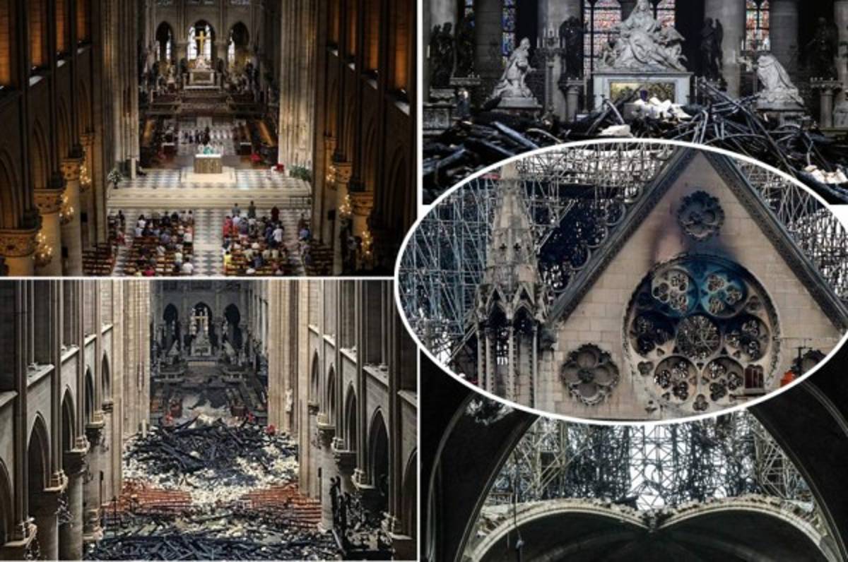 En fotos: Así quedó Notre Dam tras el voraz incendio