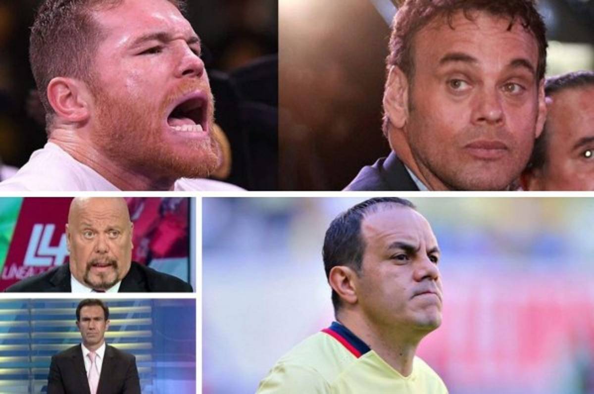 Las polémicas peleas en la que se ha involucrado David Faitelson: Canelo Álvarez, el último