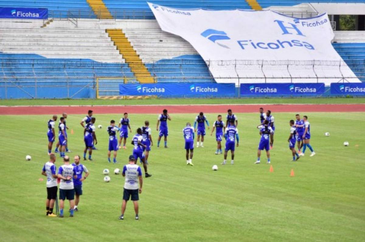 Así fue el día de Honduras: La broma a Félix Crisanto y los pelones en el entreno