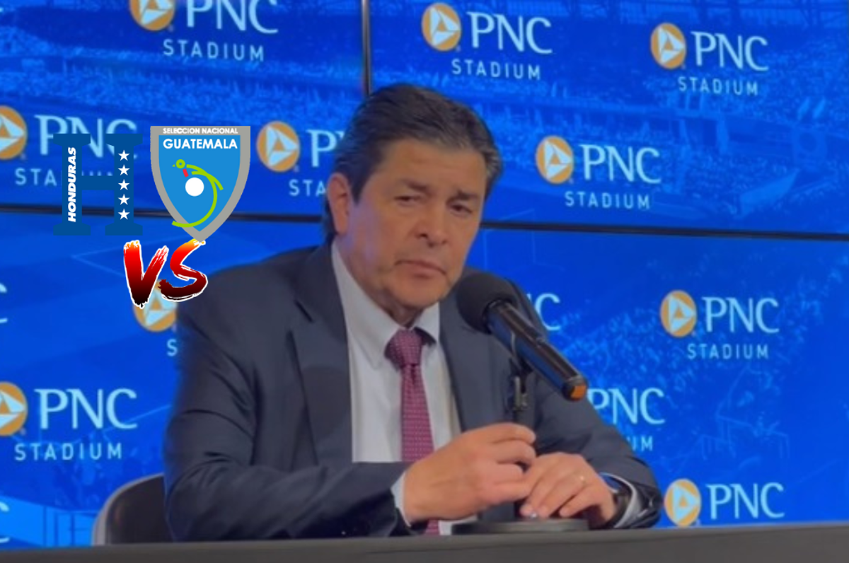 Luis Fernando Tena, entrenador de Guatemala, manifiesta las claves del triunfo de la selección de Honduras en Houston