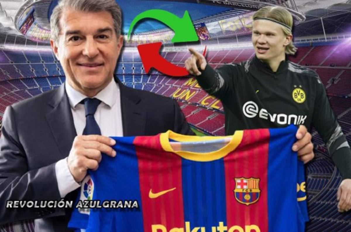 Revolución en el Barcelona: las nueve ventas que quiere cerrar Laporta para el fichaje de Haaland