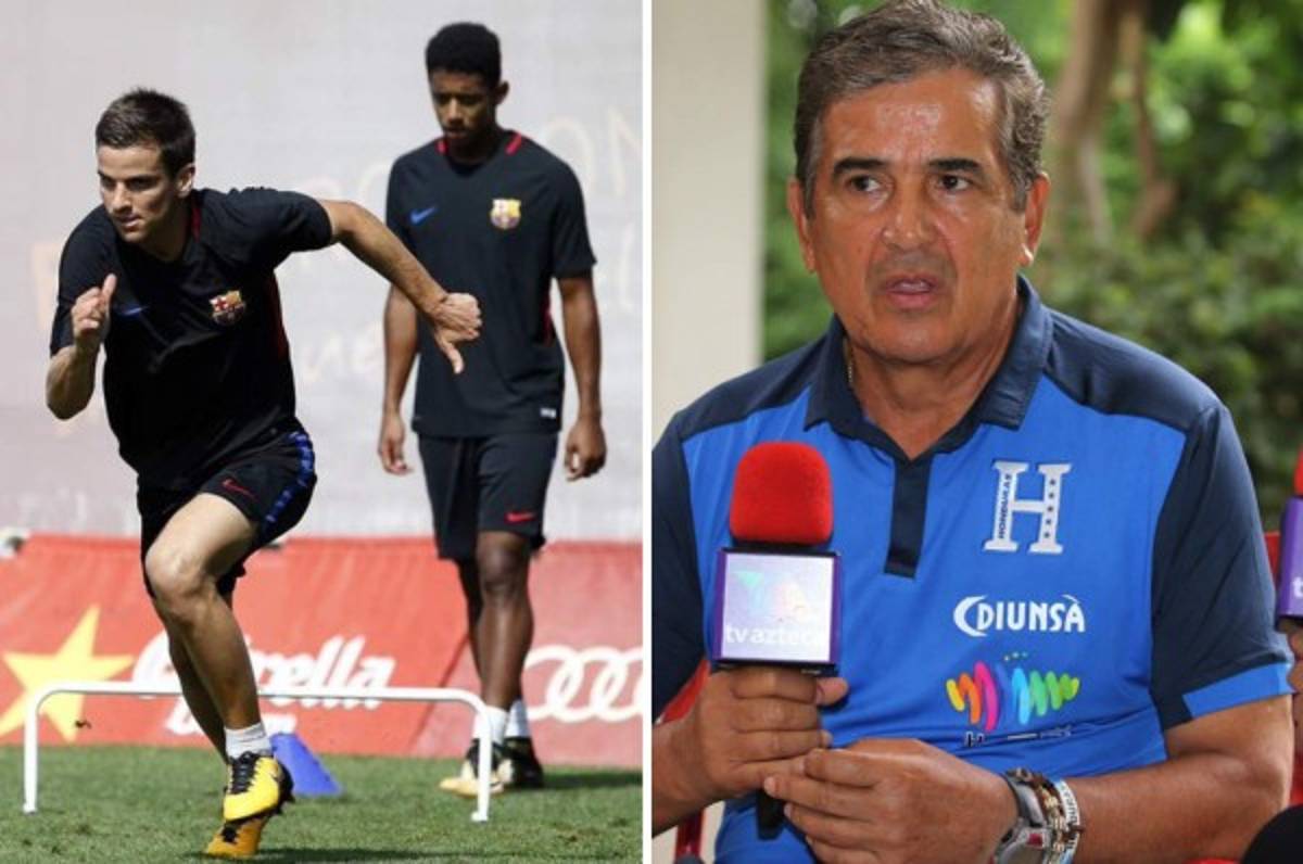 Pinto sobre Choco en el Barcelona: 'Es motivante para él, ya le he dicho que vaya despacio'