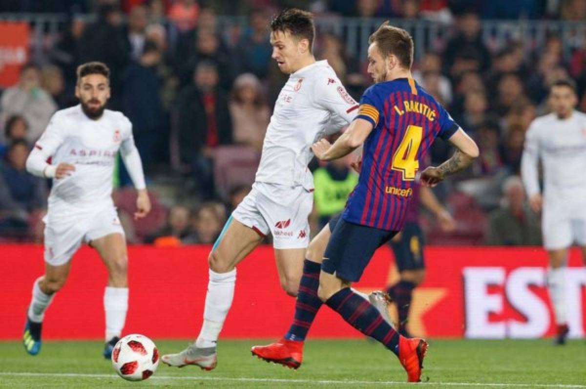 Con muchos canteranos, el Barcelona está ganando en el Camp Nou ante el Cultural Leonesa.