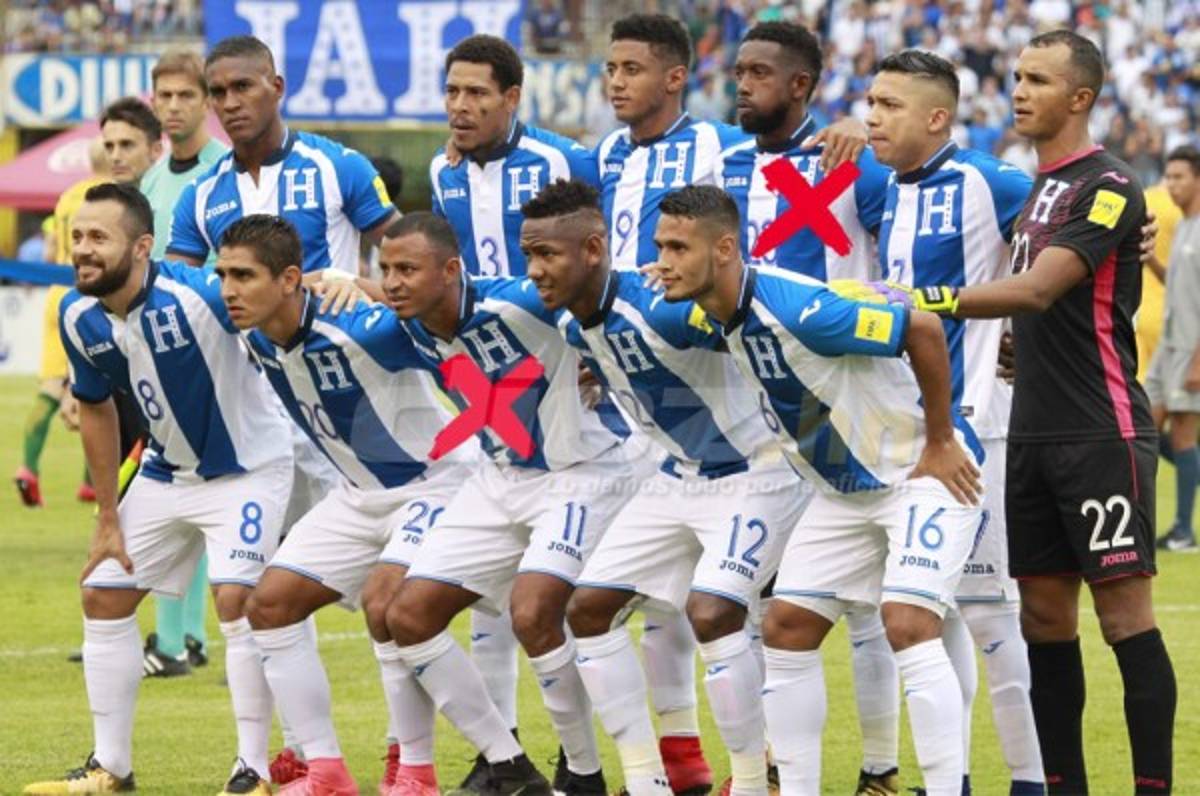 ¡NOVEDADES! El 11 de Honduras que se perfila para la batalla final con Australia