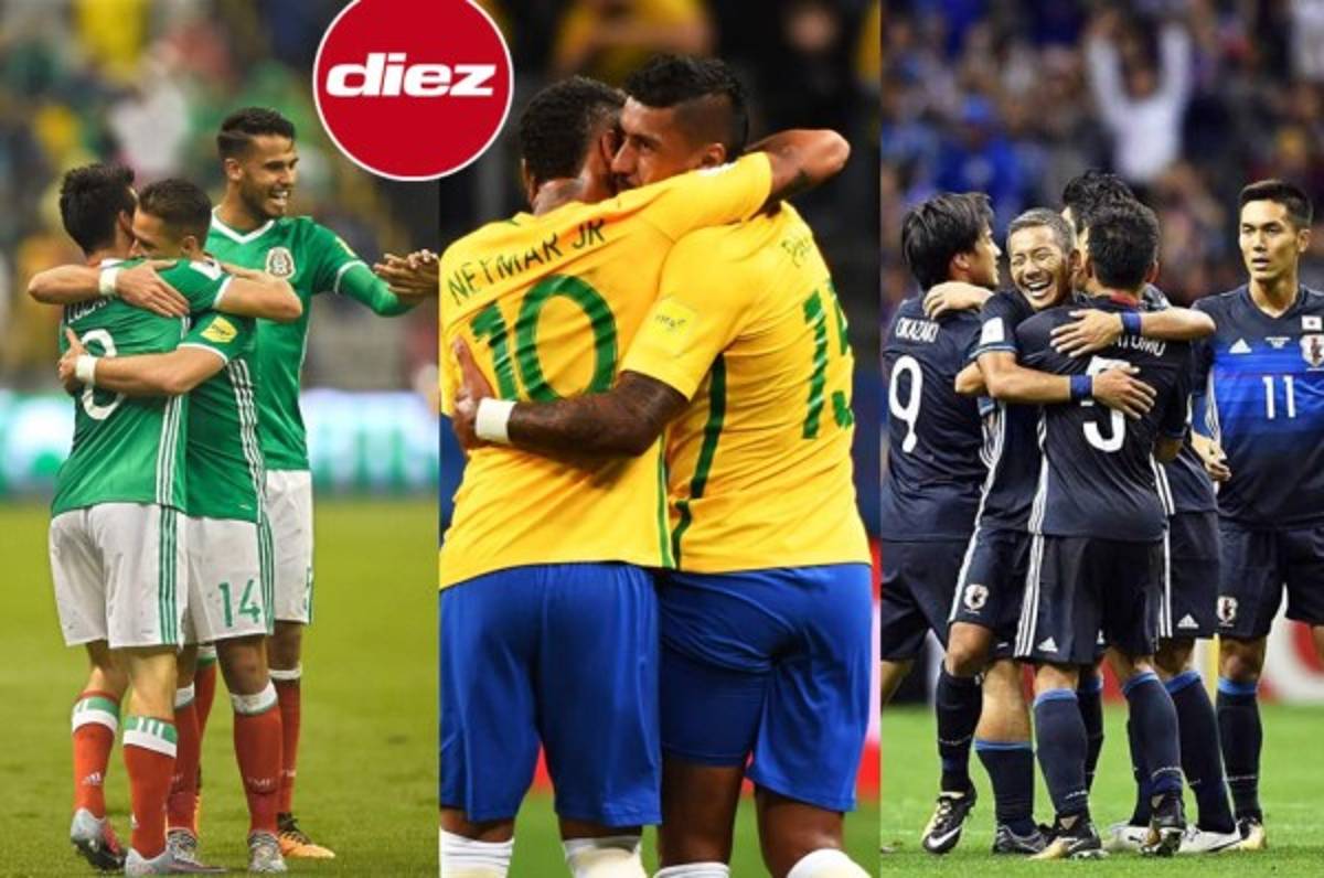 ¡Las selecciones clasificadas al Mundial de Rusia 2018!