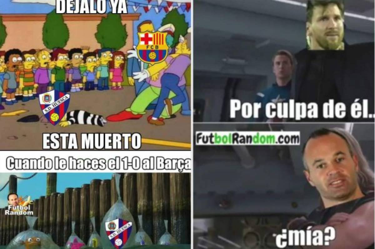 Crueles: Los memes de la paliza del Barcelona al Huesca en el Camp Nou