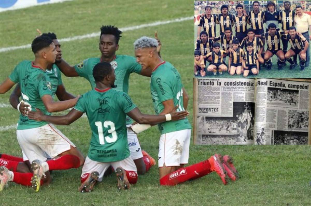 Marathón buscará emular heroico título del Real España en 1988 cuando le remontó un 2-0 al Olimpia