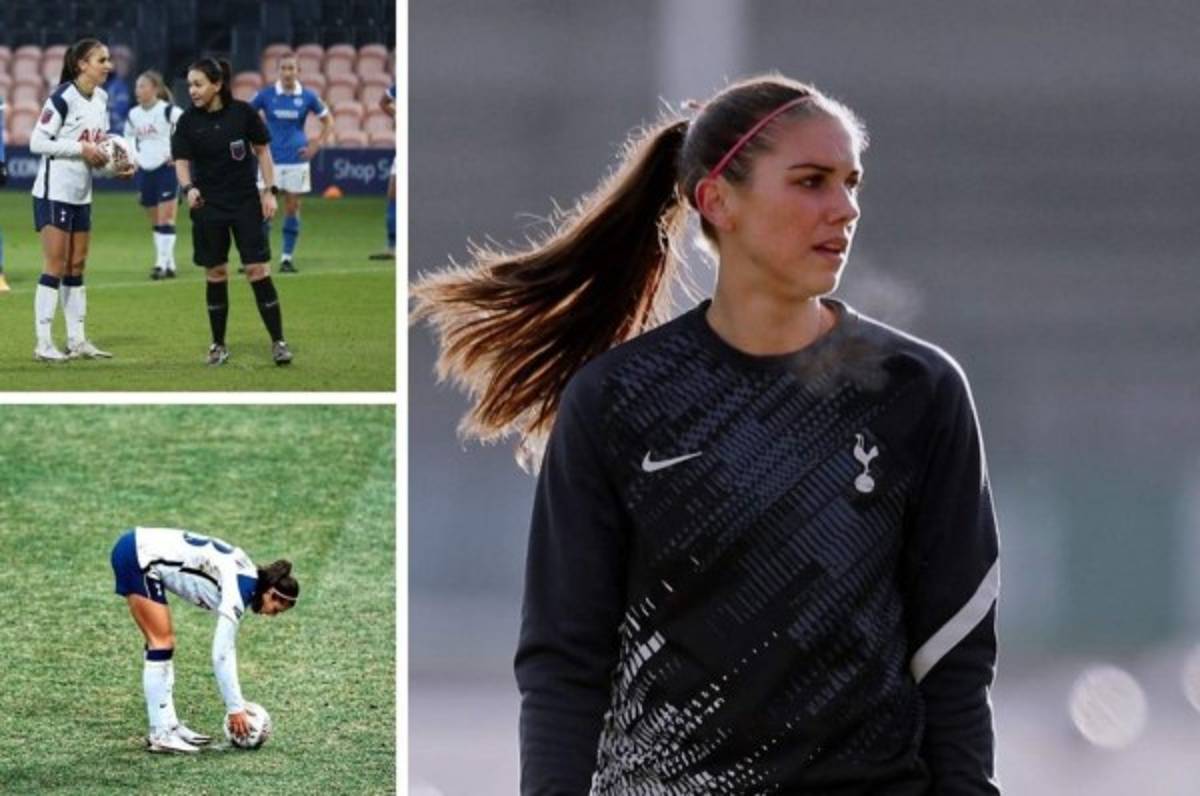 Solo duró dos meses: Así fue el corto paso de Alex Morgan por el Tottenham de Inglaterra