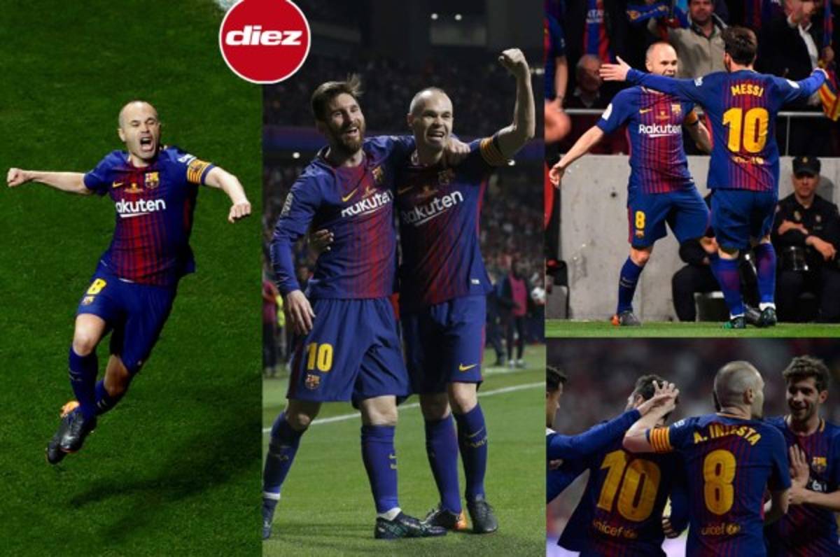 ¡Tristeza culé! Así fue la última final de Copa del Rey de don Andrés Iniesta con Barcelona