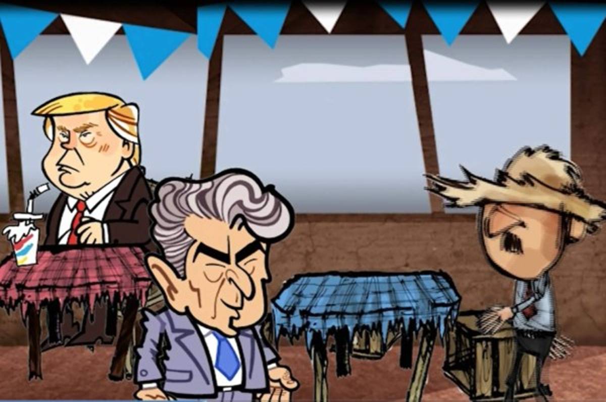 DIEZ-COMICS: Pinto celebró goles de Honduras con un pollo chuco