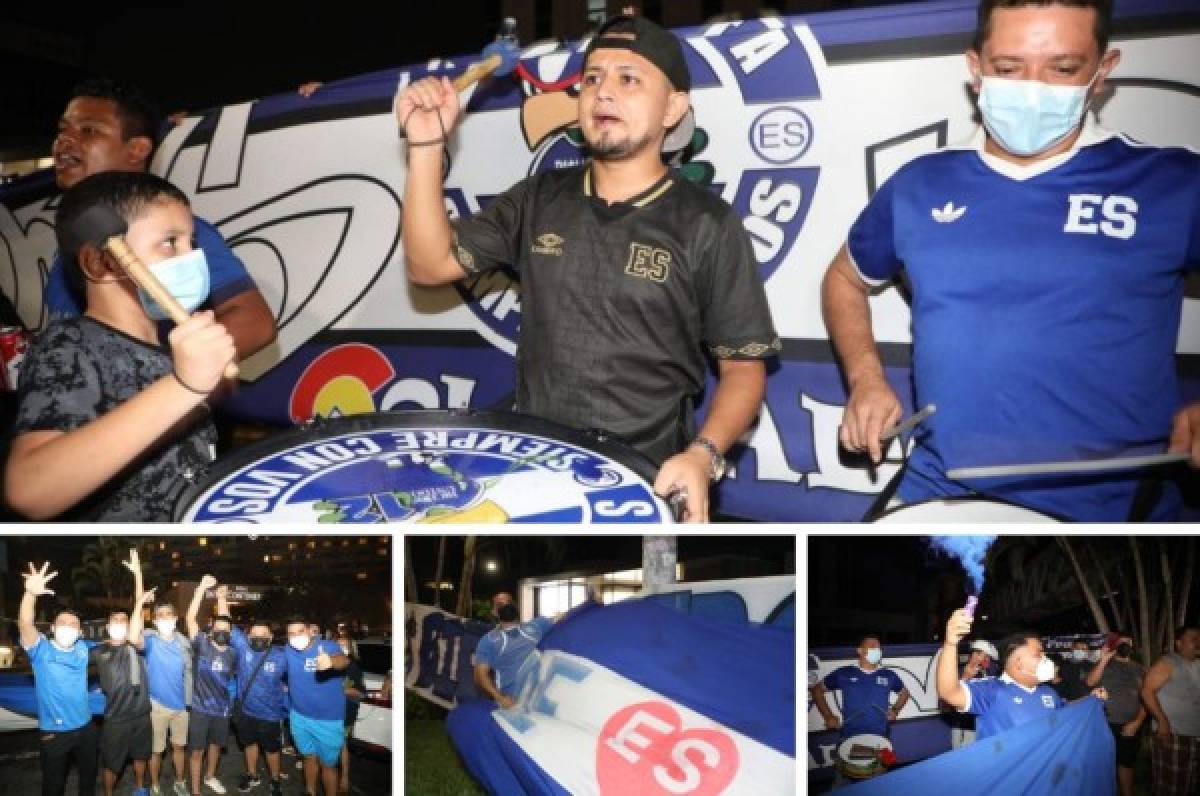 Esto es Concacaf: Salvadoreños le llevan 'serenata' a la selección de México y los insultan