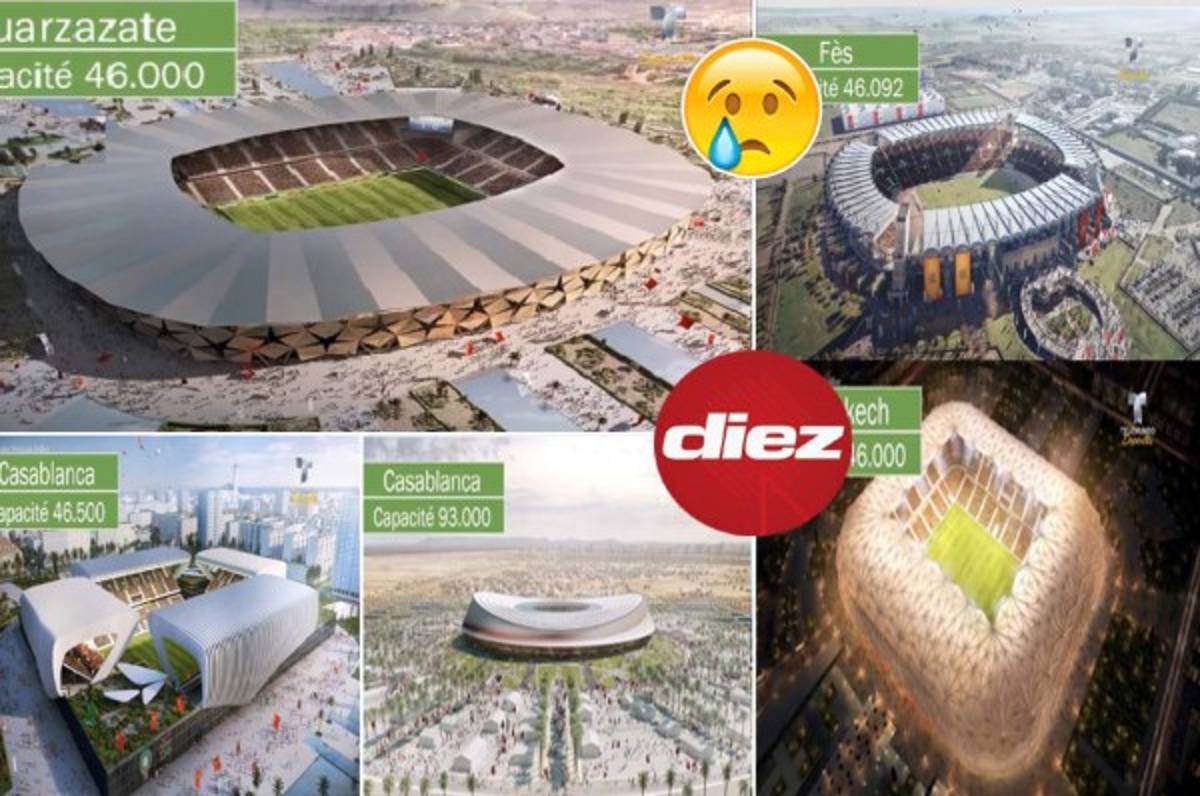 Los estadios que proponía Marruecos para el Mundial de 2026