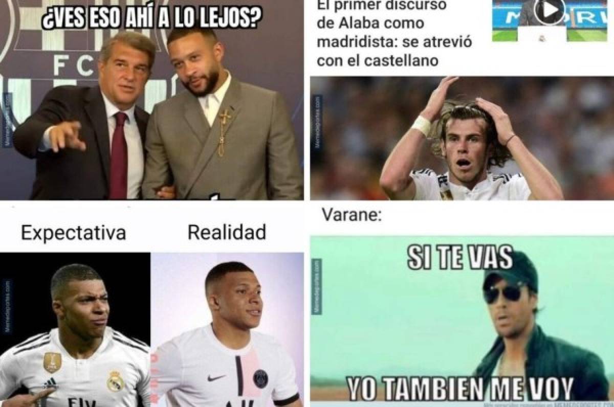 Los memes del mercado de fichajes donde no perdonan al Real Madrid ni al Barcelona