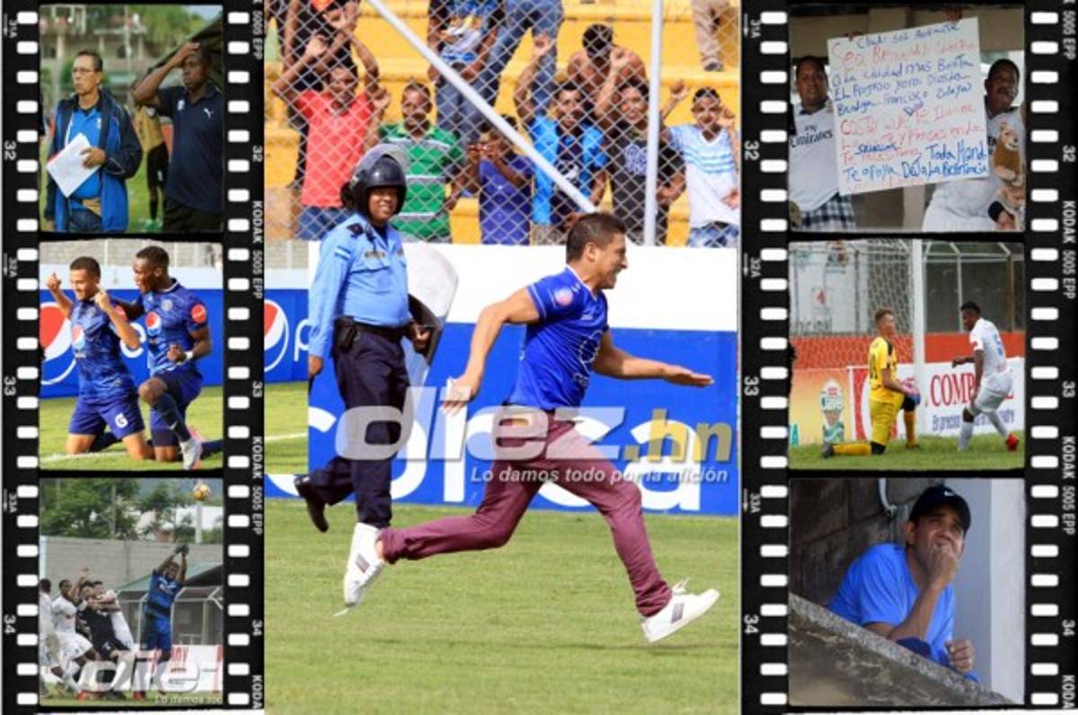 CURIOSO: Un espontáneo en Comayagua y el lugar donde apareció Pinto