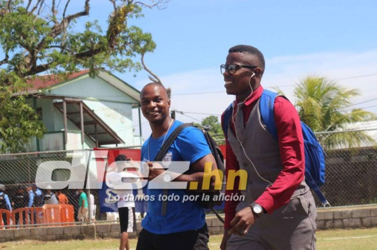 ¡Locura total! Las curiosas imágenes que nos dejó el Galaxy-Olimpia en Roatán