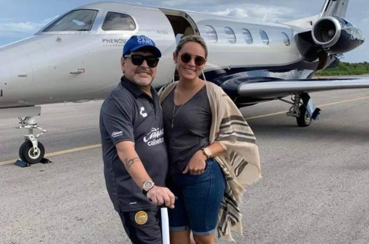Escándalo: Rocío Oliva echa a Diego Maradona de la casa que le regaló